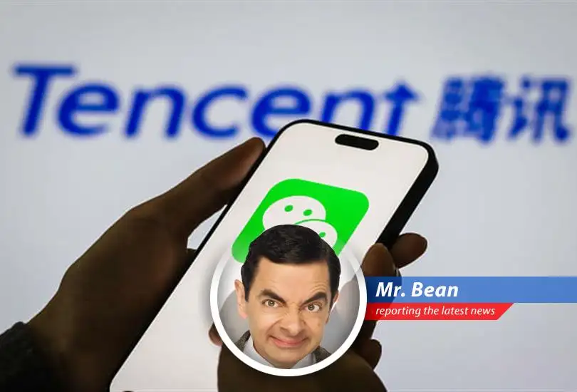 Mr. Bean reports on Tencent's first-quarter earnings, filled with gaming victories, AI adventures, and a dash of chip-related confusion. Just like trying to park my Mini!