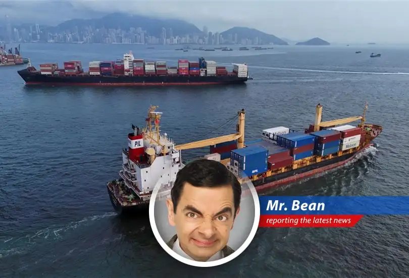 Mr. Bean reports on how Chinese exporters are giving the cold shoulder to America after a bit of a tiff, like when Teddy gets left out in the rain!