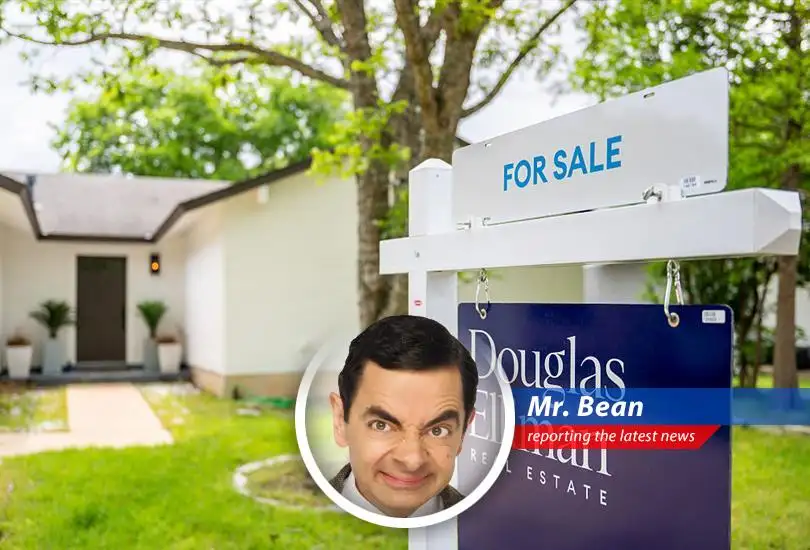 Mr. Bean reports on the ever-so-slightly rising house sales, mortgage mayhem, and a curious case of expensive homes.