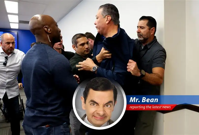 Mr. Bean reports on the outrageous handcuffing of Senator Padilla, finding humor and chaos even in political turmoil. Like trying to put toothpaste back in the tube, this situation is a right mess!