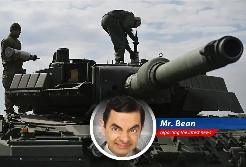 Mr. Bean reports on the possible end of the European defense stock boom, pondering if it's all just a big game of 'Risk' gone wrong.