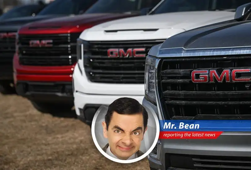 Mr. Bean shares his thoughts on General Motors recalling nearly 600,000 SUVs and trucks due to potential engine failures. A right pickle!