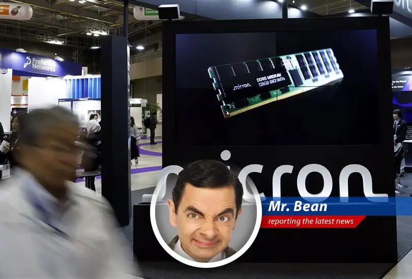 Mr. Bean stumbles through the stock market, finding chaos and comedy in chipmakers, bitcoin booms, and spicy surprises!
