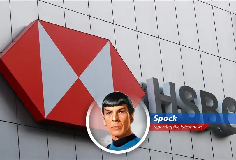 Mr. Spock analyzes HSBC's revised S&P 500 forecast, highlighting tariff uncertainties and defensive investment strategies with logical precision and a touch of Vulcan humor.
