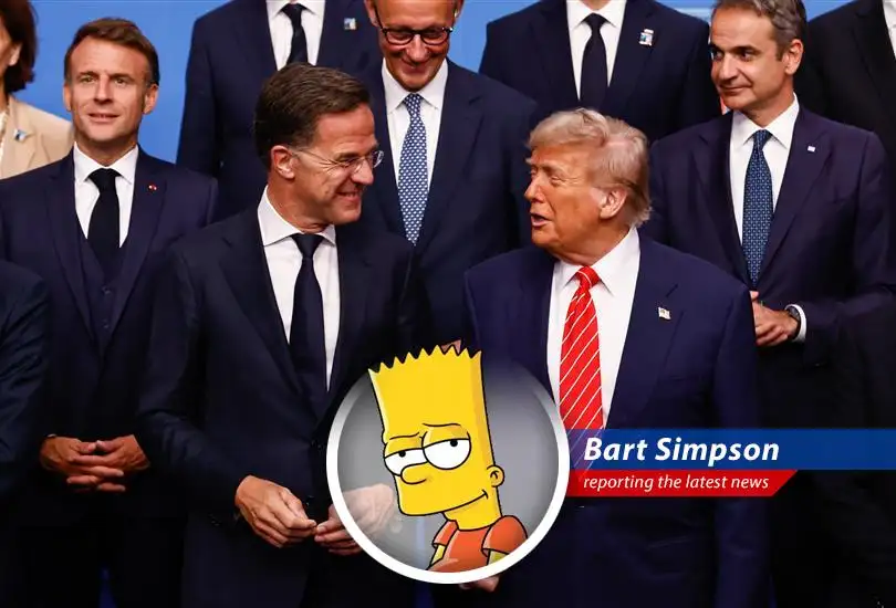 NATO's ditching the 2% defense budget like Milhouse ditches dignity, aiming for a whopping 5% by 2035 to keep the Russkies and terrorists at bay. Ay, caramba!