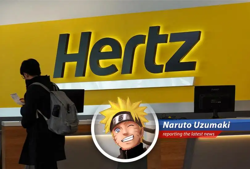 Naruto Uzumaki reports on Hertz's bumpy ride, stock plunges after disappointing earnings and a $250 million stock offering. Can they pull a 'Talk no Jutsu' on Wall Street?
