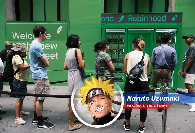 Naruto Uzumaki reports on how Robinhood shares took a dive after being left out of the S&P 500 party, despite a recent comeback and lots of hype. Talk about a Rasengan to the gut!