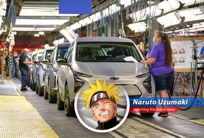 Naruto here, reporting on GM's big move to bring car production back to the good ol' US of A! They're dropping $4 billion like a Shadow Clone Jutsu on new plants and, believe it, it's all happening because of some trade talk shenanigans!
