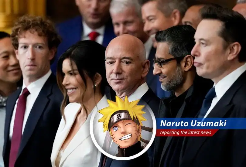 Naruto here, reporting on the wild rollercoaster ride between Trump and Bezos, where tariffs, earnings, and potential price hikes have investors doing the Shadow Clone Jutsu trying to figure it all out!