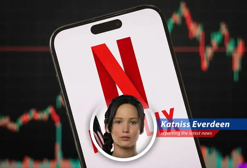 Netflix's stock is soaring, leaving traditional media in the dust. Are we witnessing a new era of entertainment dominance, or is this another cleverly disguised Gamemaker plot?