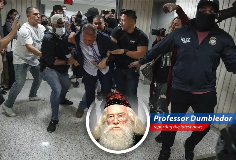 New York City Comptroller Brad Lander's arrest by ICE agents sparks outrage and raises questions about power, politics, and perhaps a touch of confundus charm.