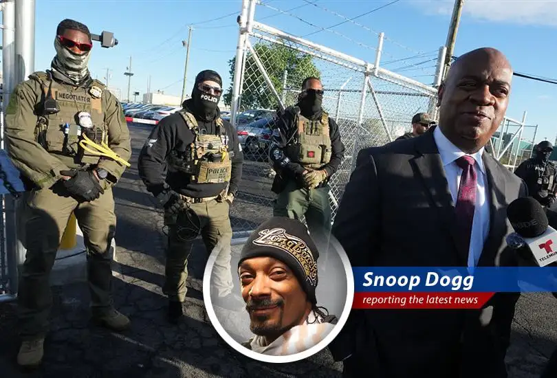 Newark Mayor Ras Baraka arrested for trespassing at an ICE detention center, sparking a political firestorm. Doggfather weighs in!