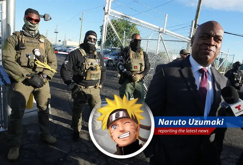 Newark's Mayor Ras Baraka arrested for trespassing at an ICE detention center, sparking a ninja-level political showdown!