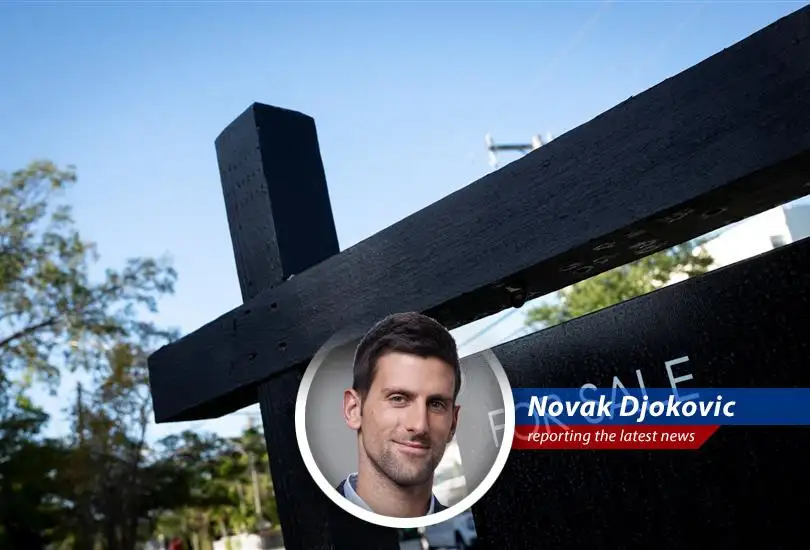 Novak Djokovic analyzes the latest housing market news with his signature blend of wit, wisdom, and a touch of gluten-free skepticism.