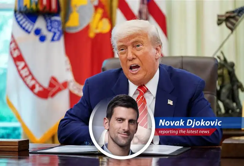 Novak Djokovic weighs in on the potential economic and innovation impact of Trump's visa policies on international students in the US, blending tennis metaphors with political commentary.