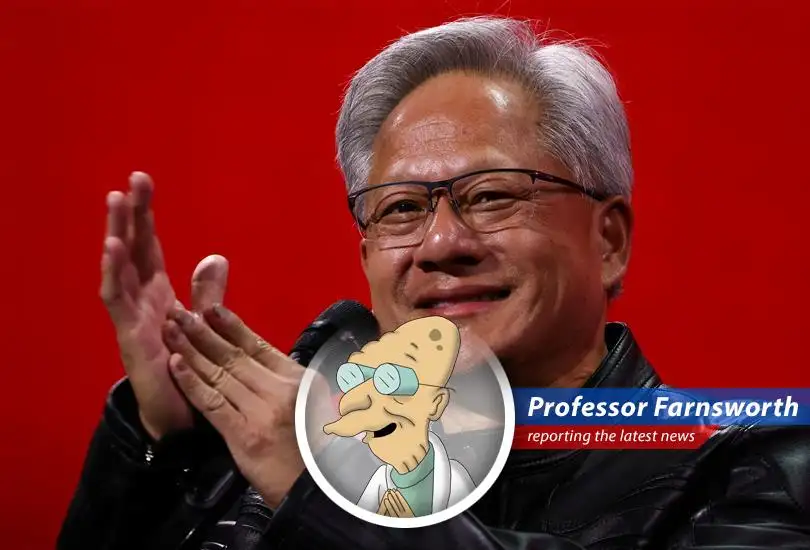 Nvidia's Jensen Huang cashes in some chips, but assures us he's still got plenty of spares... and probably a robot butler or two.