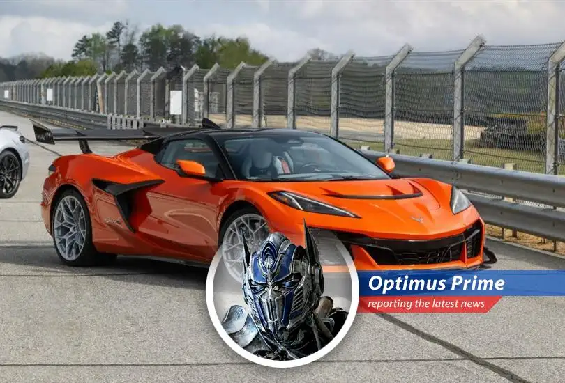 Optimus Prime reports on General Motors' unveiling of the 2026 Chevrolet Corvette ZR1X, a high-performance hybrid hypercar that might just outrun a Decepticon!