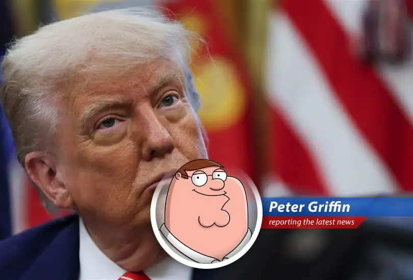 Peter Griffin analyzes the S&P 500's wild ride, from Trump's trade deal boost to near pre-election levels, proving timing the market is harder than explaining the plot of 'Lost' to Brian.
