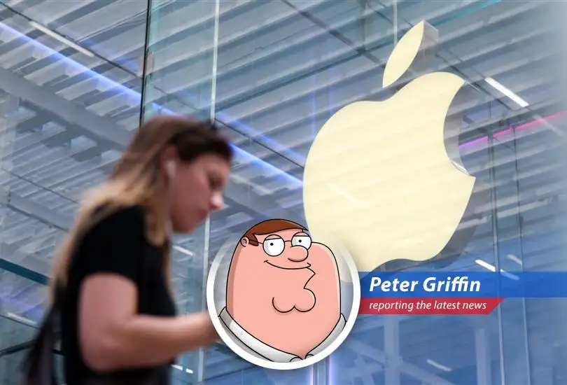 Peter Griffin reports on Apple and Amazon's surprisingly weak spots in their earnings, the looming threat of tariffs, and a bizarre chip-smuggling scheme involving fake pregnant bellies!