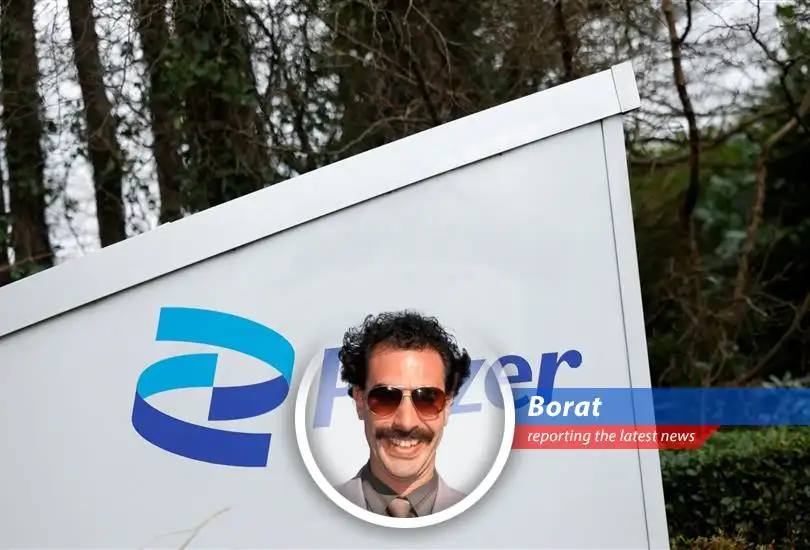 Pfizer reports better-than-expected profits despite sales drop, blaming it on less people catching the 'rona and announces big cost-cutting plans, making Borat wonder if they need a good potato farmer.