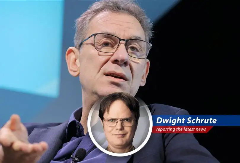 Pfizer's CEO, Albert Bourla, claims Trump's proposed tariffs are causing investment hesitation, but Dwight Schrute knows the real solution: beets!