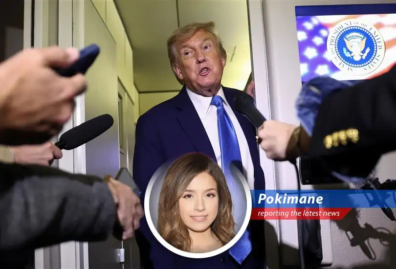 Pokimane dives into the chaotic news of Trump's tweets, market dips, crypto bills, and oil supply woes with her signature blend of humor and 'is this real life?' skepticism.