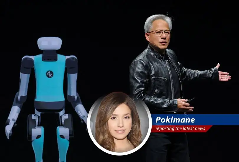 Pokimane reacts to Nvidia's strong Q1 earnings report, China's AI chip game, and Jensen Huang's somber warnings.