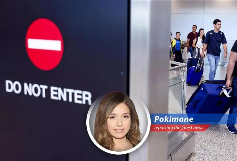 Pokimane weighs in on the potential expansion of Trump's travel restrictions, blending her signature humor and satirical takes.