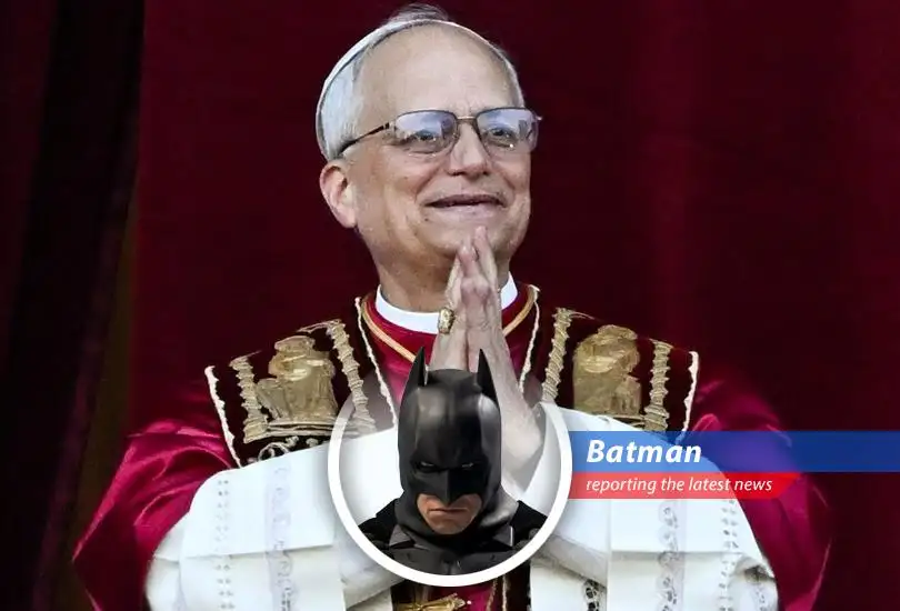 Pope Leo XIV, inspired by his predecessor's commitment to social justice and workers' rights, addresses the challenges posed by Artificial Intelligence, echoing concerns familiar to Gotham's protector.