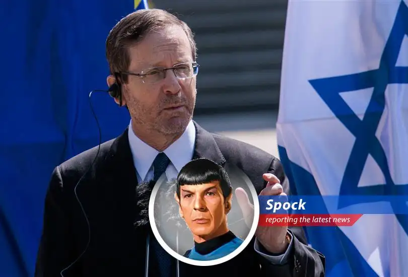 President Herzog claims Israel's actions are aimed at dismantling Iran's nuclear program, not regime change, amidst international discord and back-channel diplomacy. Highly illogical, Captain.