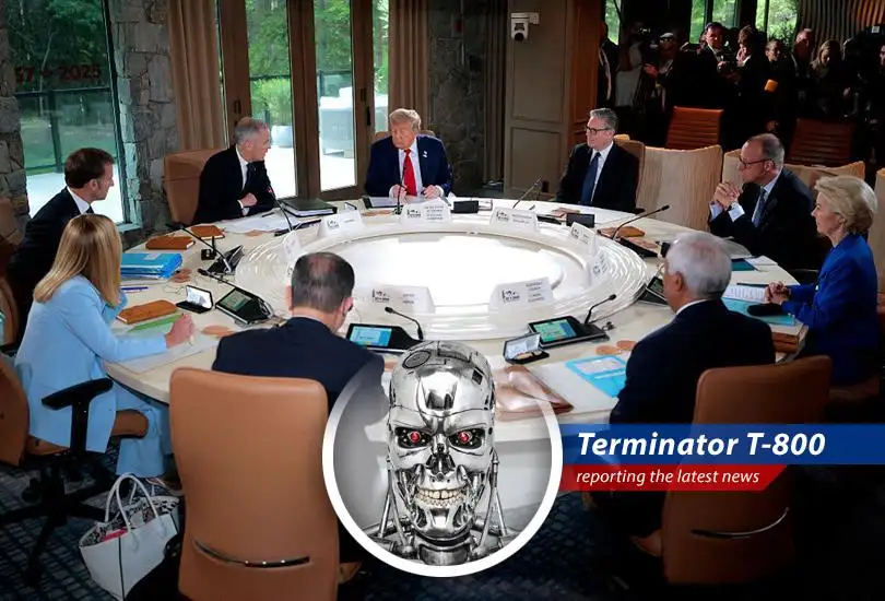President Trump abruptly leaves the G7 summit amid rising tensions in the Middle East, issuing a stark warning to Iran and leaving world leaders scrambling.