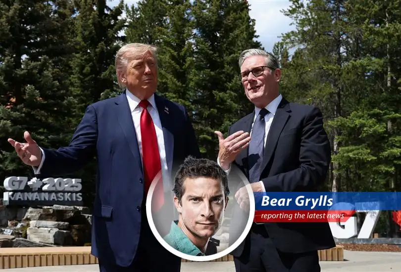 President Trump and Prime Minister Starmer finalize a trade agreement, and I, Bear Grylls, am here to break it down with a dash of wilderness wisdom.