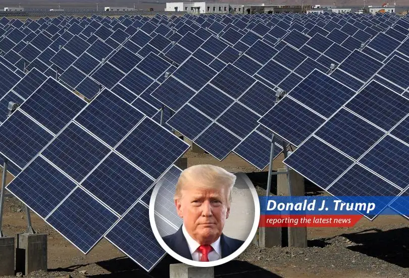 President Trump cracks down on unfair Chinese trade practices, protecting American solar manufacturers and jobs.