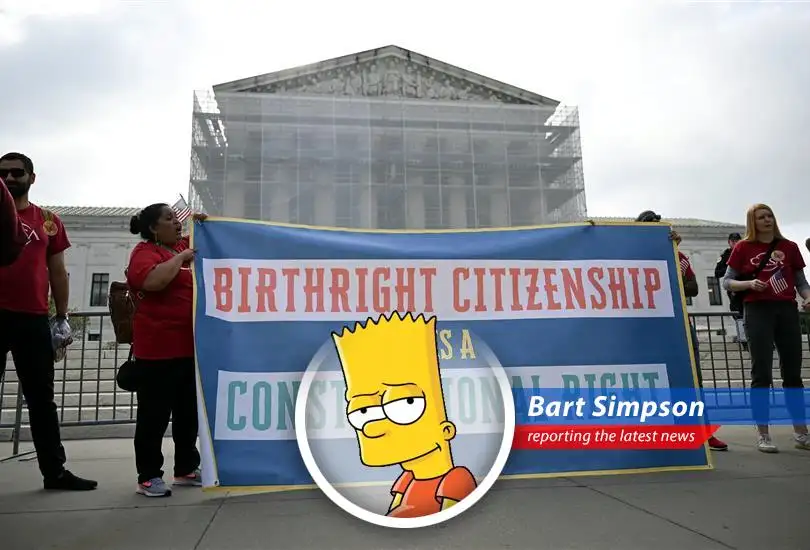 President Trump is still yapping about ending birthright citizenship, and the Supreme Court's gonna hear some arguments. Cowabunga!