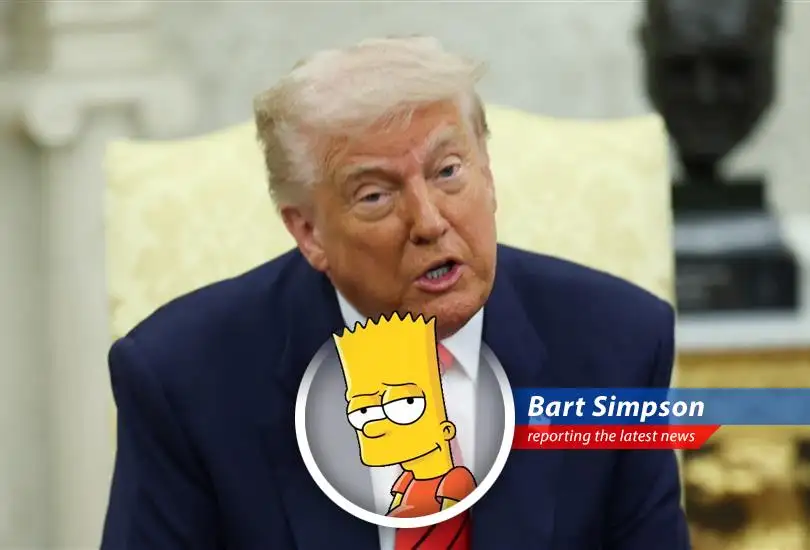 President Trump throws a curveball, saying the U.S. doesn't need to sign trade deals, leaving everyone scratching their heads like Homer at a Mensa meeting.