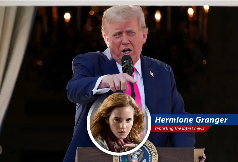 President Trump unveils a 'take it or leave it' tariff strategy, leaving global markets in a state of utter confusion, much like trying to understand Snape's potions instructions.