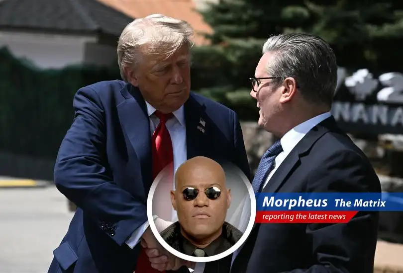 President Trump's affinity for the UK, driven by personal fondness and strategic alignment, raises eyebrows and questions about the nature of power in the post-Matrix world.