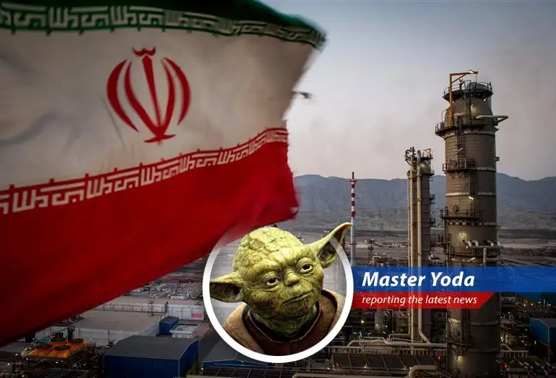 President Trump's latest sanctions against Iran rattle oil markets and echo through international relations, a complex web of power, much like the Force itself.