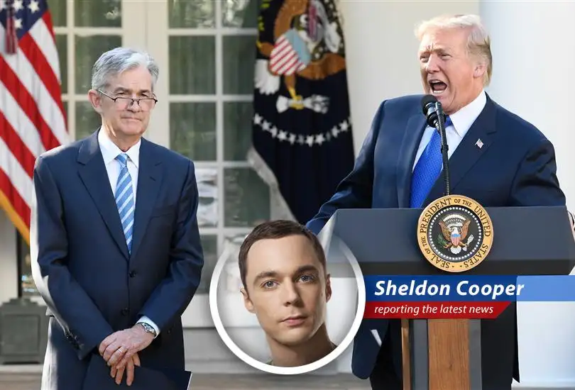 President Trump's unconventional economic advice clashes with Federal Reserve's cautious approach, leaving markets in a state of perplexed amusement.
