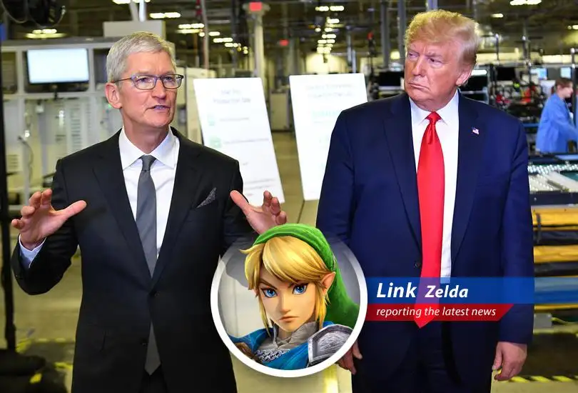 Princess Zelda investigates Donald Trump's demand for Apple to manufacture iPhones in the US, potentially hiking prices higher than Ganon's tower!
