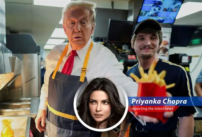 Priyanka Chopra dissects the latest market trends, Trump's tariff anxieties, and whether your Starbucks latte is safe, darling!