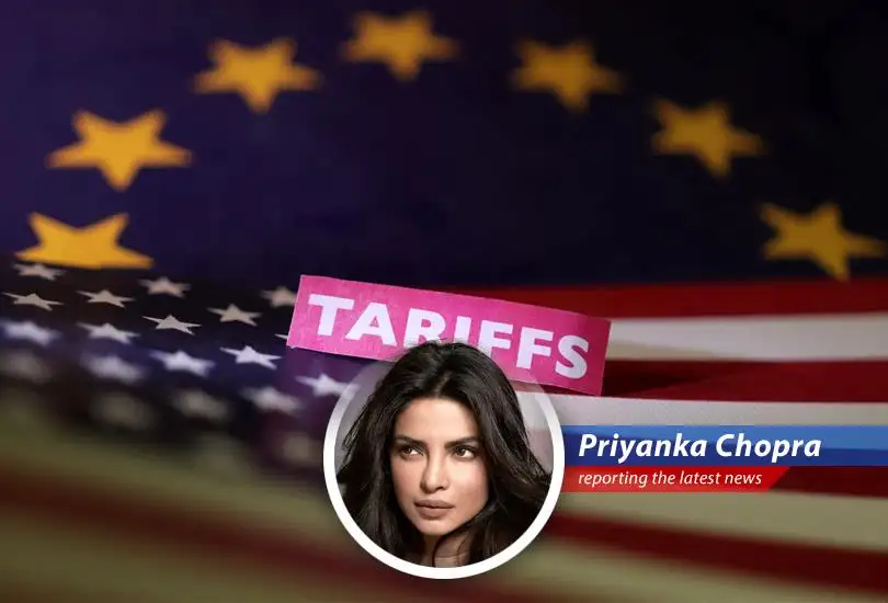 Priyanka Chopra weighs in on Donald Trump's proposed 50% tariff on the European Union, injecting humor and her signature sass into the complex economic situation.