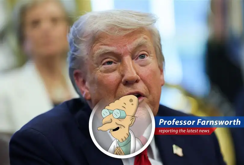 Professor Farnsworth analyzes the baffling back-and-forth between the U.S. and China regarding ongoing trade negotiations. Is it progress, or just another doomsday device in disguise?