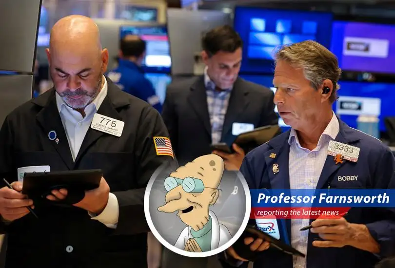 Professor Farnsworth dissects HCA Healthcare's recent stock surge amidst a struggling healthcare sector, finding potential for gains despite regulatory doom and gloom. To shreds, you say?