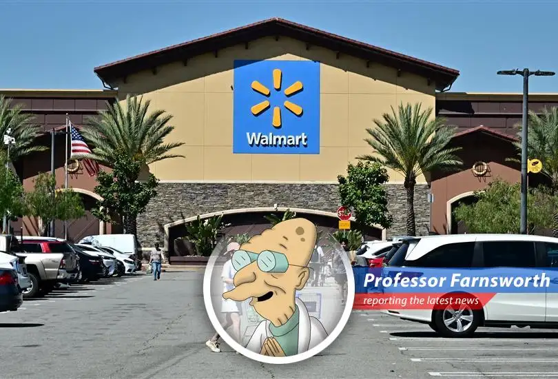 Professor Farnsworth dissects the latest dust-up between Trump and Walmart over tariff-induced price hikes, with a healthy dose of senile commentary.