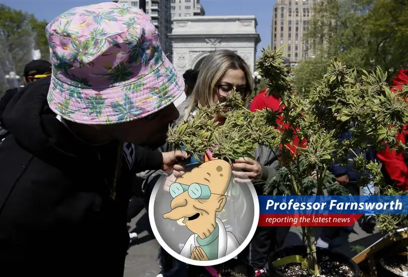 Professor Farnsworth explores the unusual confluence of 4/20, Easter, and Passover, revealing bizarre celebrations and the surprisingly mundane origins of this smoky holiday.