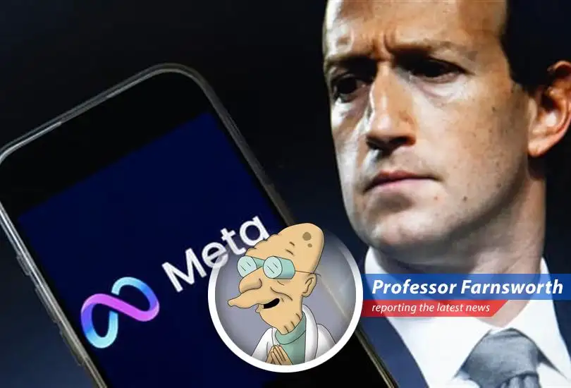 Professor Farnsworth reports on how Trump's trade policies are causing online retailers to cut back on Facebook and Instagram ads, impacting Meta's revenue and Reality Labs unit.