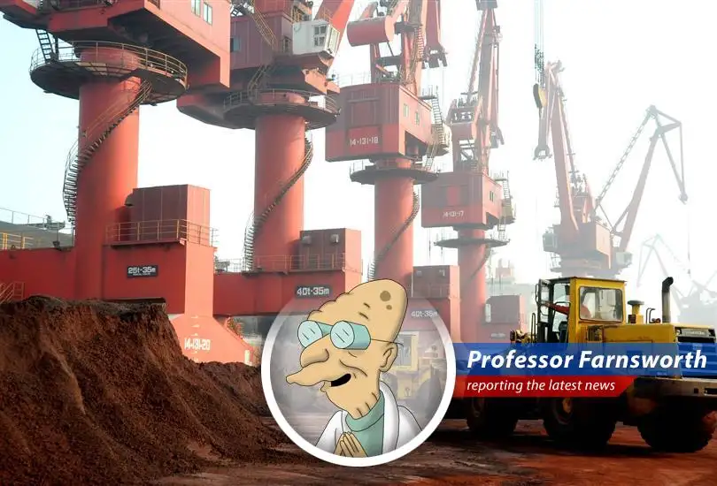 Professor Farnsworth reports on the looming rare earth shortage crisis facing the automotive industry due to China's export controls, potentially leading to production halts and automotive mayhem.