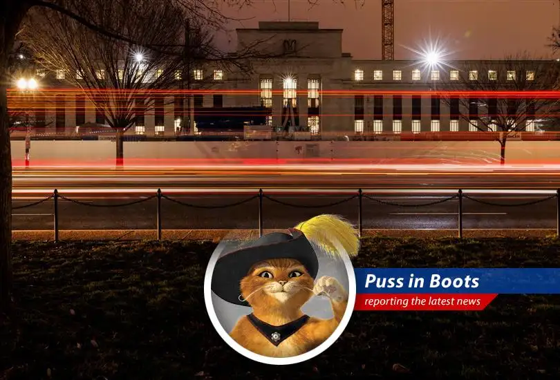 Puss in Boots reports on Trump's economic policies, potential clashes with the Federal Reserve, and China's response, all while keeping an eye on Alaska's massive energy project.