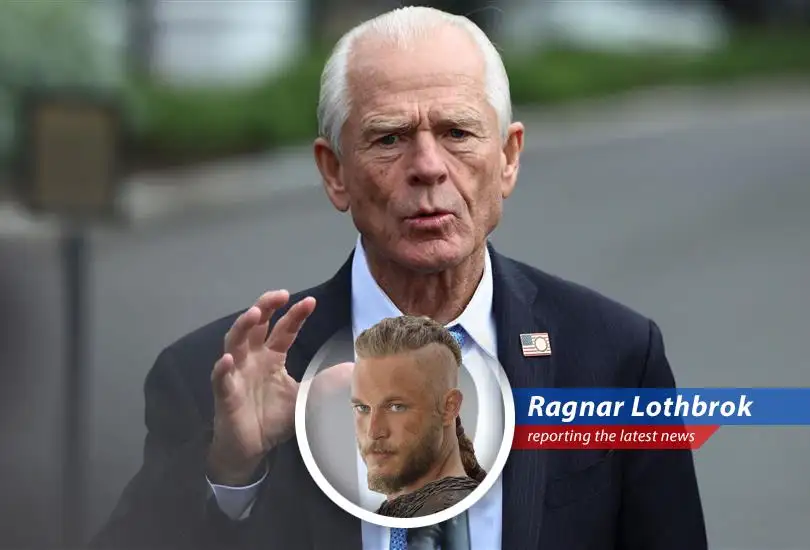 Ragnar Lothbrok reports on the curious case of a 'best negative' GDP, where numbers dance like shieldmaidens and tariffs sing a siren's song.